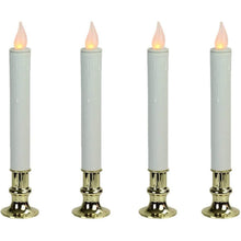Load image into Gallery viewer, 4-Pack: Elegant Glow Candle 9” Flameless Battery Taper

