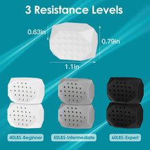 将图片加载到图库查看器，4-Pack: Jawline Exerciser with 3 Resistance Levels
