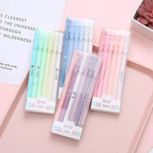 Load image into Gallery viewer, 4-Pack: Morandi Color Gel Pen Kawaii Office School Student Stationery Supplies

