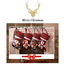 将图片加载到图库查看器，4-Pack: New Style Creative Doll Christmas Socks
