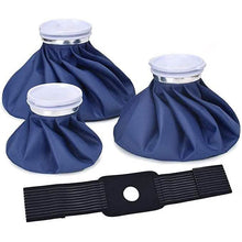 Load image into Gallery viewer, 4-Pack: Reusable Ice Pack Hot Water Bag
