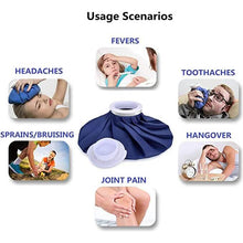 Load image into Gallery viewer, 4-Pack: Reusable Ice Pack Hot Water Bag
