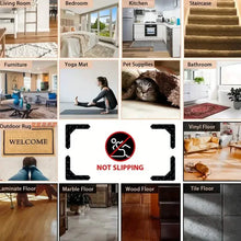 Load image into Gallery viewer, 4-Pack: Reusable Non-Slip Carpet Rug Stickers
