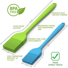 Load image into Gallery viewer, 4-Pack: Silicone Basting Pastry Brush
