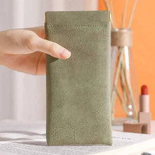 将图片加载到图库查看器，4-Pack: Soft PU Leather Reading Glasses Bag

