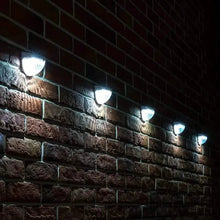 Load image into Gallery viewer, 4-Pack: Solar Fence Lights Solar Deck Lights
