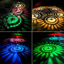 Load image into Gallery viewer, 4-Pack: Solar Pathway Color Changing Garden Light

