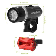 将图片加载到图库查看器，4-Pack: Universal Front Rear Bike Light Set
