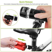 将图片加载到图库查看器，4-Pack: Universal Front Rear Bike Light Set
