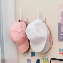 将图片加载到图库查看器，4-Pack: Wall Hat Rack, L-Shaped Storage Rack with Strong Adhesive

