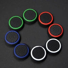 将图片加载到图库查看器，4-Pairs: Silicone Cap Joystick Thumb Grip Protect Cover for PS3 PS4 Xbox 360 Xbox One Wii U Game Controllers
