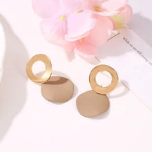 Load image into Gallery viewer, 4-Pairs: Women's Holiday Chrome Geometric Ball Earrings

