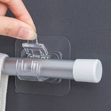 Load image into Gallery viewer, 4-Piece: No Drill Curtain Rod Hook Holder
