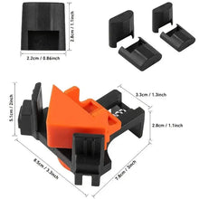 Load image into Gallery viewer, 4-Piece Set: Precision 90 Degree Angle Clamps for Woodworking
