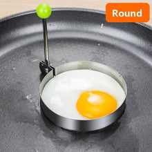 将图片加载到图库查看器，4-Piece Set: Stainless Steel Creative Egg Ring Molds
