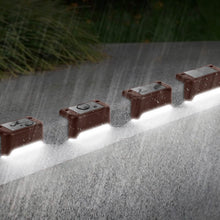 Load image into Gallery viewer, 4-Piece: Solar Powered LED Step Lights
