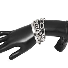 Load image into Gallery viewer, 4-Piece: Women Adjustable Boho Chain Bracelets Set
