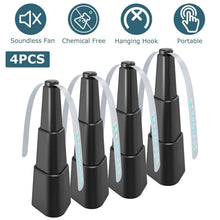Load image into Gallery viewer, 4-Pieces: Fly Repellent Fan Table Top Battery Powered Bug Deterrent
