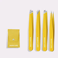 Load image into Gallery viewer, 4-Pieces: High-Quality Eyebrow Tweezer
