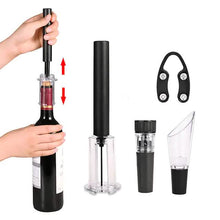 将图片加载到图库查看器，4-Pieces Set: Air Pump Wine Bottle Opener
