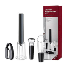 将图片加载到图库查看器，4-Pieces Set: Air Pump Wine Bottle Opener
