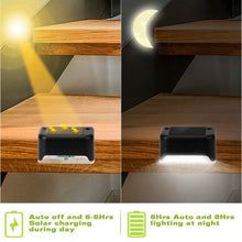 Load image into Gallery viewer, 4-Pieces: Solar Powered LED Step Lights
