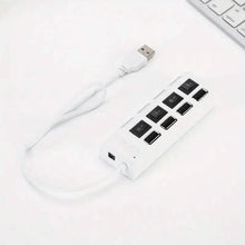 将图片加载到图库查看器，4-Port USB Switch Universal Hub
