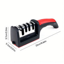Load image into Gallery viewer, 4 Stages Professional Kitchen Knife Sharpener Tool
