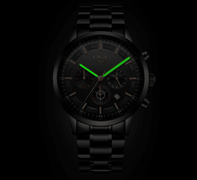 Load image into Gallery viewer, Men's Waterproof  Watch With Chronometers And Date Display Unique Design Perfect Gift

