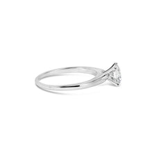 Load image into Gallery viewer, 14K White Gold 1.0 Cttw Round Lab Grown Diamond 4 Prong Solitaire Engagement Ring (F-G Color, VS2-SI1 Clarity) - Ring Size 7
