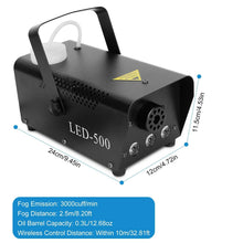 将图片加载到图库查看器，400W RGB LED Fog Machine
