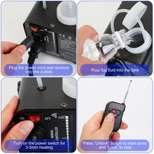 将图片加载到图库查看器，400W RGB LED Fog Machine
