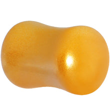 Load image into Gallery viewer, 0G Honey Yellow Metallic Pearl Acrylic Saddle Plug
