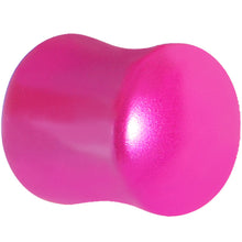 Load image into Gallery viewer, 1/2 Hyacinth Pink Metallic Pearl Acrylic Saddle Plug
