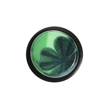 Load image into Gallery viewer, 0G Green Acrylic Four Leaf Clover Field Taper
