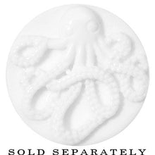 将图片加载到图库查看器，20mm White Acrylic Octopus Plug
