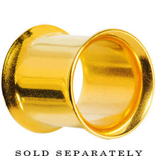 Load image into Gallery viewer, 12G Gold Plated Double Flare Tunnel
