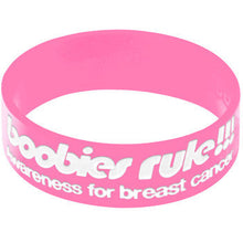 Load image into Gallery viewer, Pink White I Love Motor Boating Awareness for Breast Cancer Bracelet
