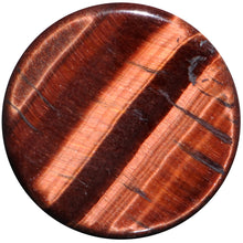 Load image into Gallery viewer, 3/4 Red Tiger Eye Natural Stone Plug
