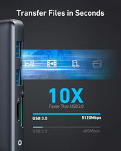 将图片加载到图库查看器，Anker <b>553</b> USB-C Hub (8-in-1)
