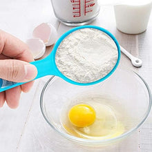 Load image into Gallery viewer, 12 Piece Measuring Cups and Spoons Set, Colored Kitchen Measure Tools, Durable Nesting Cups and Spoons for Dry and Liquid, Dishwasher Safe
