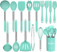 Load image into Gallery viewer, Stainless Steel Kitchen Cooking Utensil Set 15 pcs
