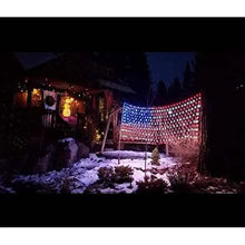 将图片加载到图库查看器，420 LED American Advanced Flag String Lights
