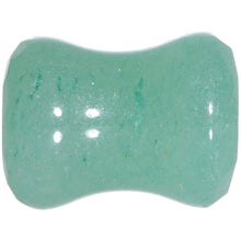 Load image into Gallery viewer, 0G Set of Green Aventurine Semi Precious Stone Faceted Double Flare Plug
