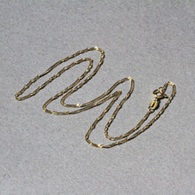 Load image into Gallery viewer, 14k Yellow Gold Singapore Chain 1.5mm
