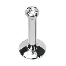 将图片加载到图库查看器，14G 5/16 Internally Threaded 2.5mm Gem Ball Labret
