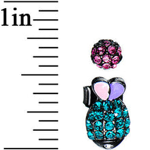 Load image into Gallery viewer, Tropical Paradise Jeweled Fish Stud Earring Set
