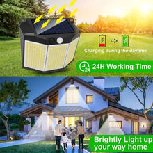 Load image into Gallery viewer, 432 LED Solar Garden Wall Lights
