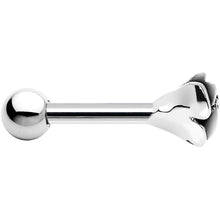 Load image into Gallery viewer, Silver 925 Blooming Rose Flower Cartilage Tragus Earring

