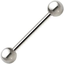 Load image into Gallery viewer, 14G Grade 23 Solid Titanium Barbell 5/8 5mm
